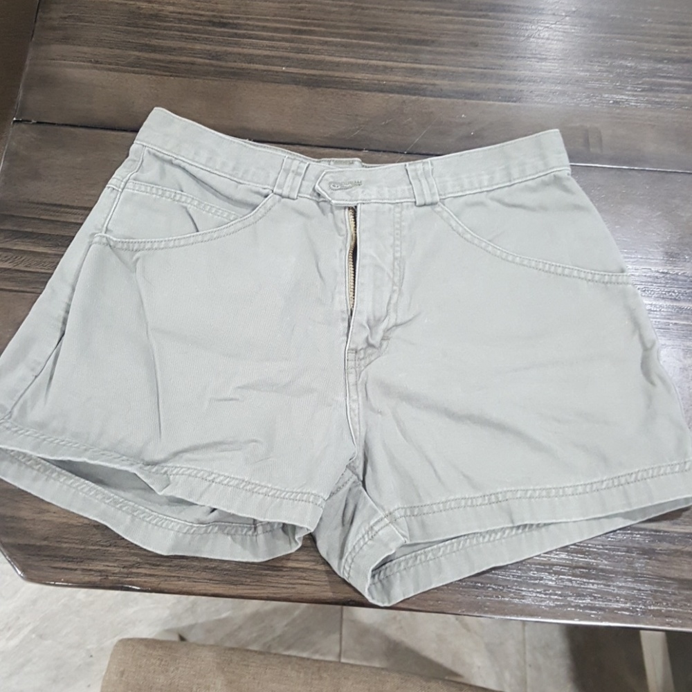 Dark khaki shorts